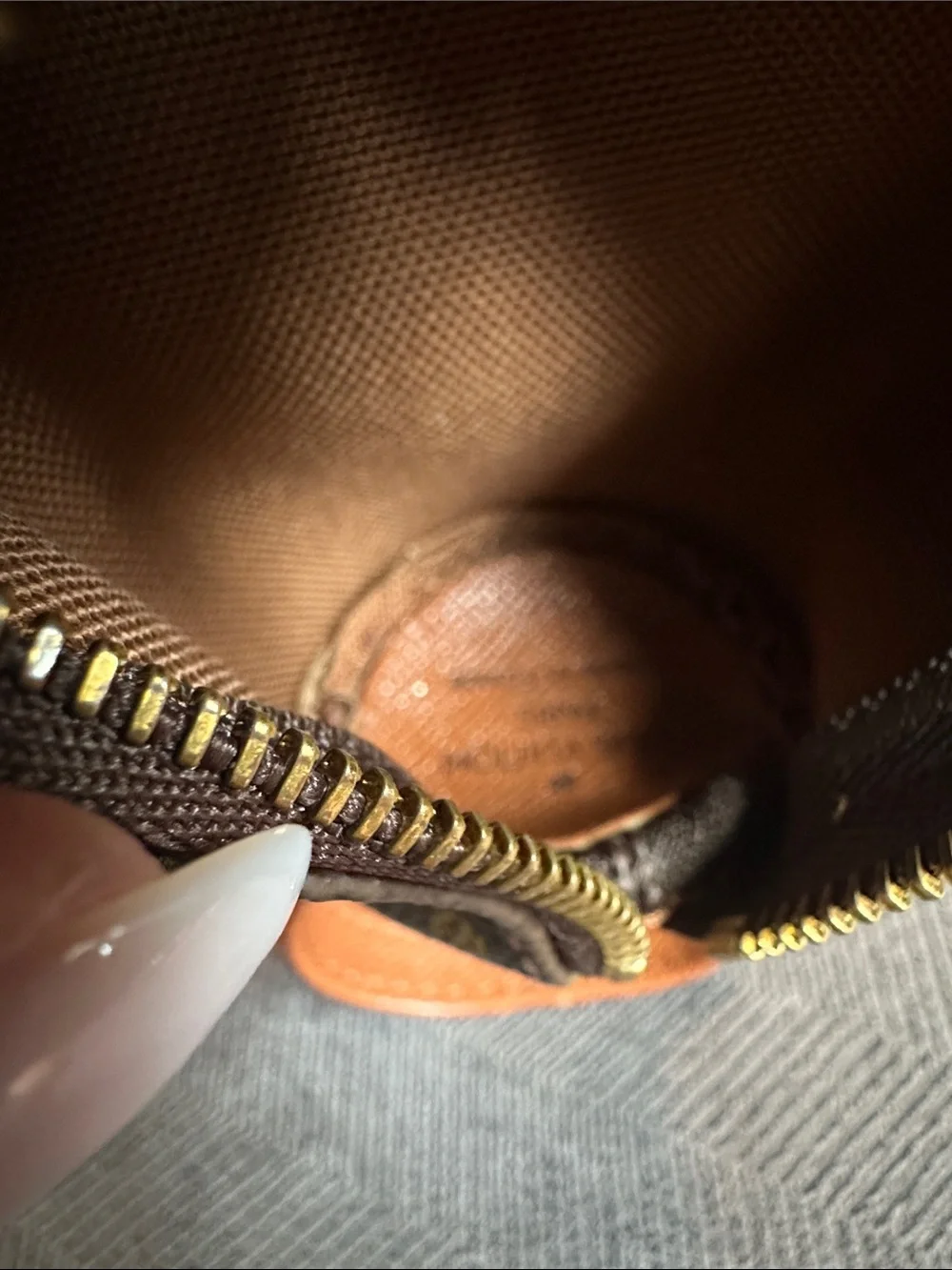 Louis Vuitton Monogram Canvas pouch
